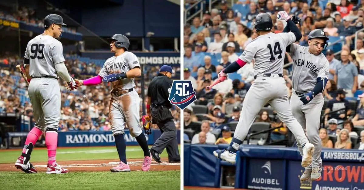 Aaron Judge y Trevino comandaron triunfo de New York Yankees