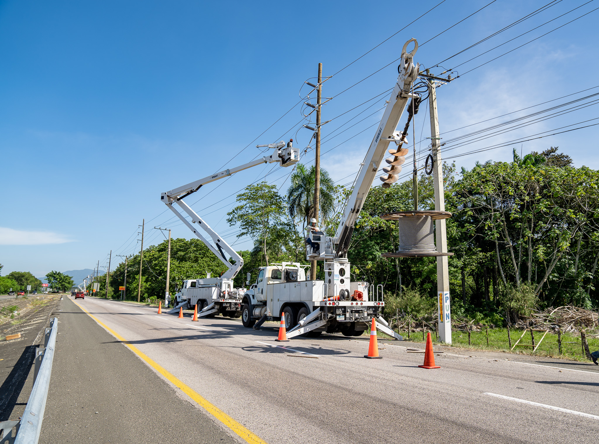 ETED fortalece el sistema de transmisión a 69 kilovoltios en el Cibao Central