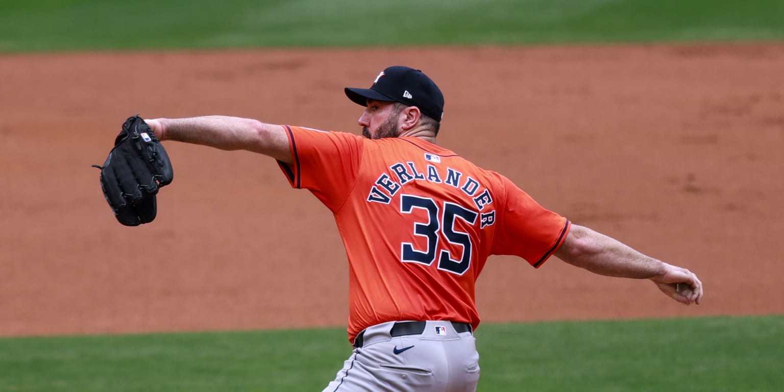 Astros inhabilitan a Justin Verlander por molestias en el cuello