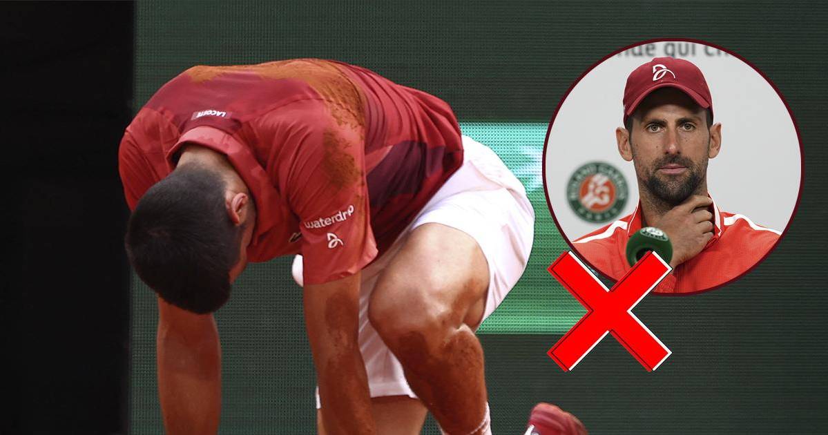 ¿Qué pasó con Novak? Djokovic se retira del Roland Garros y cede el primer lugar del ranking en el ATP