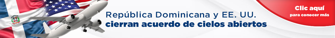 República Dominicana y EE. UU. cierran acuerdo de cielos abiertos Imagen del Enlace