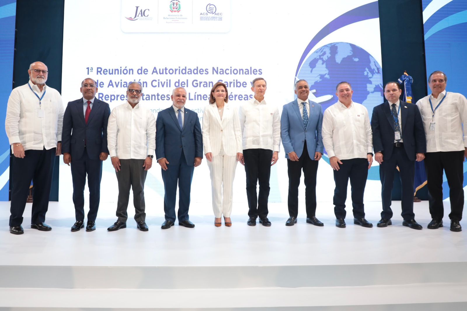 Vicepresidenta Raquel Peña llama a países de la región del Gran Caribe a aprovechar tecnología de la aviación para fortalecer conectividad aérea