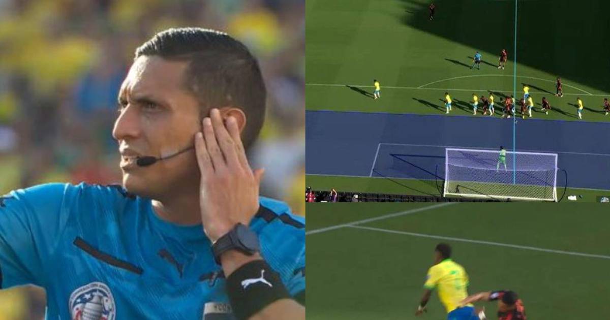 Revelan audios del VAR al polémico gol de Colombia ante Brasil y el error que admiten en la Copa América 2024