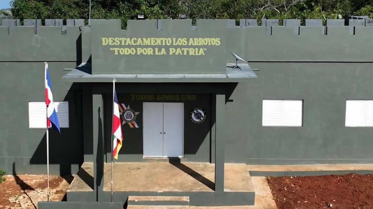 Ejército refuerza seguridad de la Sierra de Bahoruco con la reinauguración del Destacamento Militar Los Arroyos