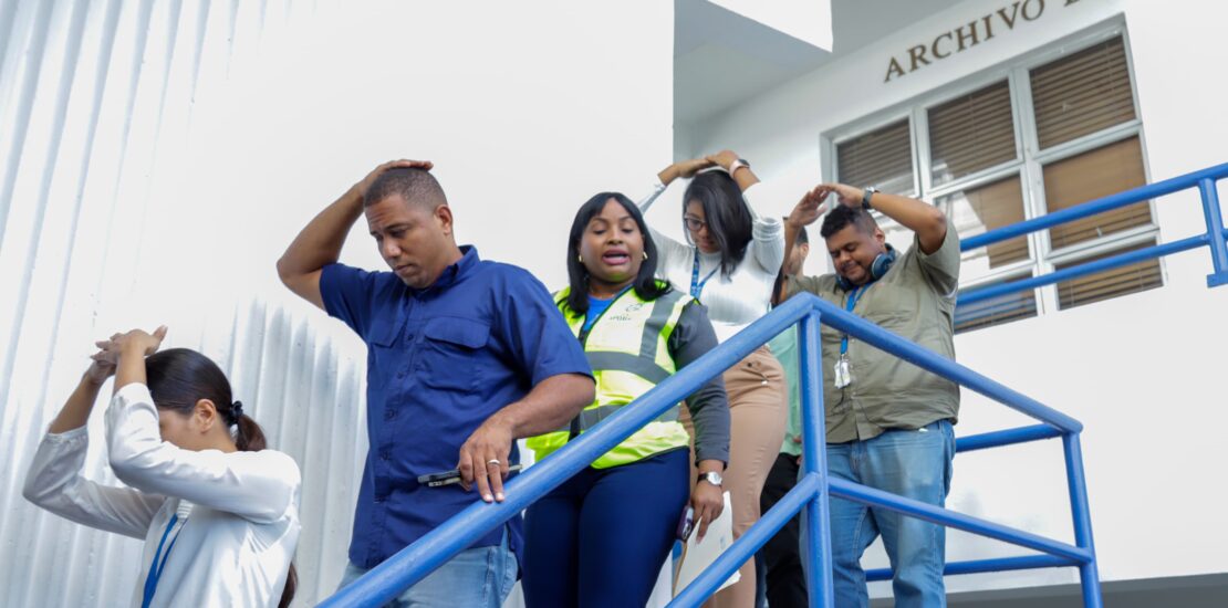 Autoridad Portuaria Dominicana participa en Simulacro Nacional de Terremoto 2024