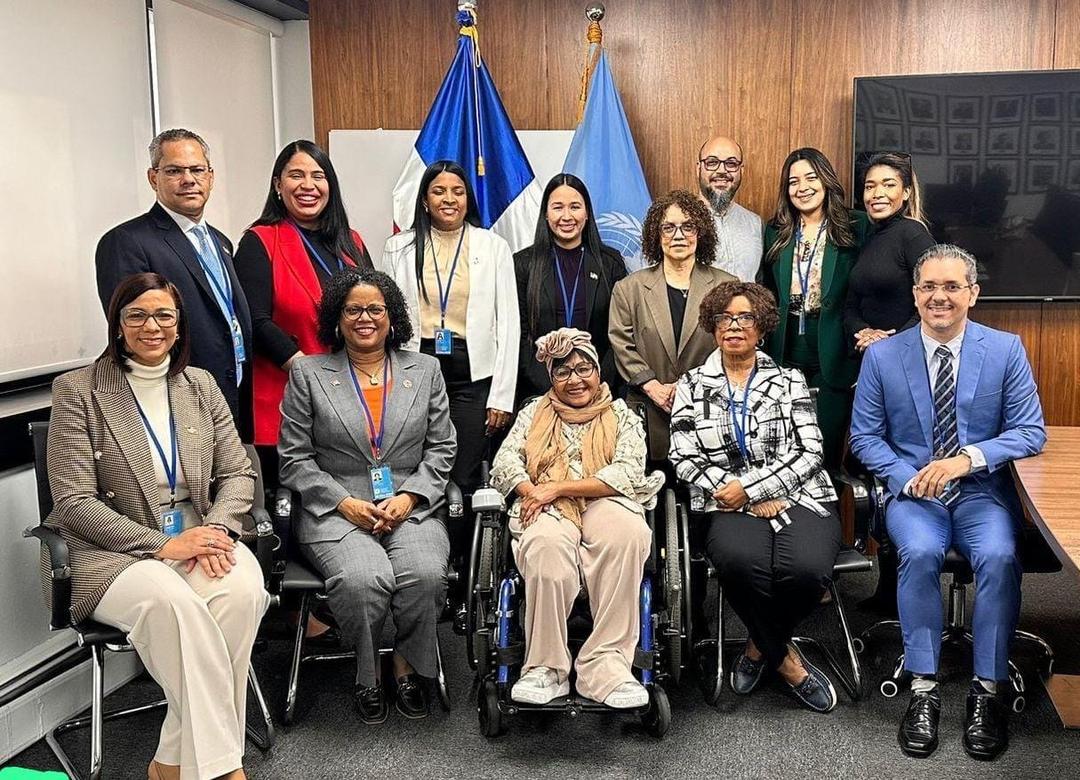 Conadis Participa, junto a la comisión de República Dominicana, en la 57ª Sesión de la Comisión de Población y Desarrollo de la ONU