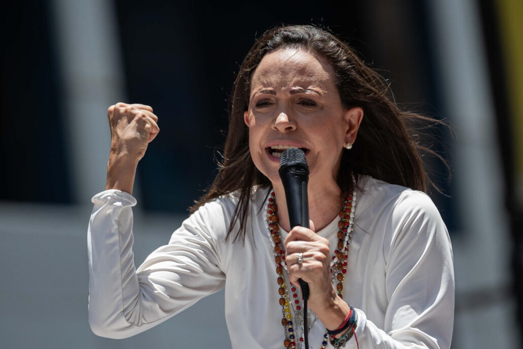 María Corina Machado convoca a manifestación de cara a toma de posesión en Venezuela