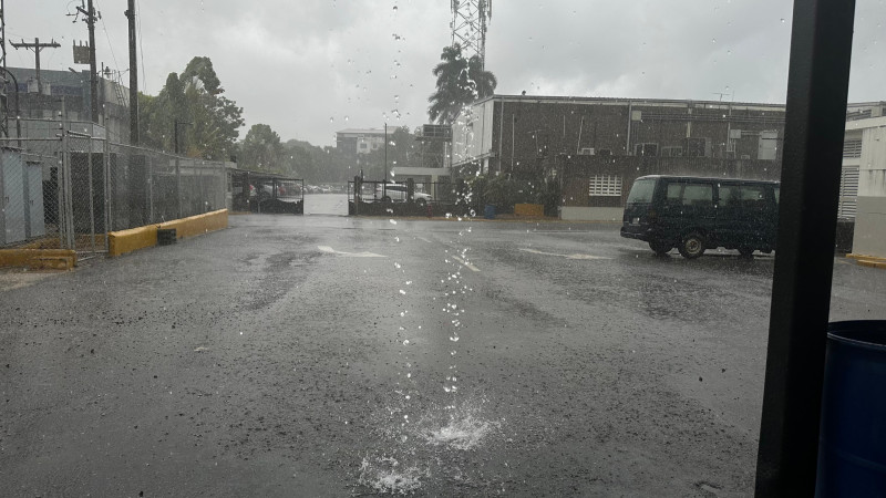 Indomet mantiene alerta por vaguada que provoca aguaceros y tormentas eléctricas