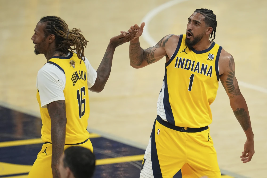 Pacers arrollan 108-91 a Thunder y fuerzan un séptimo y decisivo partido en las Finales de la NBA