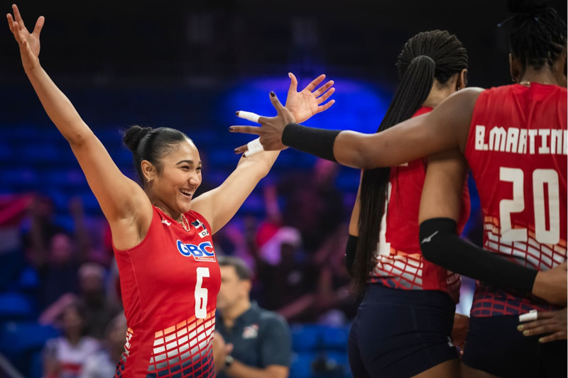 Reinas del Caribe vencen 3-0 a Tailandia y rompen racha negativa en la Liga de Naciones