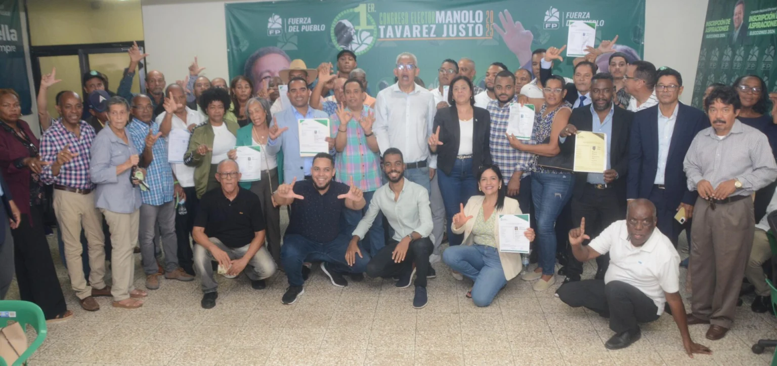 Hoy último día de inscripción en el Congreso Nacional Elector de Fuerza del Pueblo