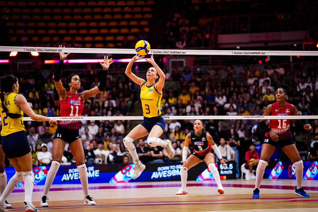 Brasil venció 3-1 a las Reinas del Caribe y avanza en el Mundia