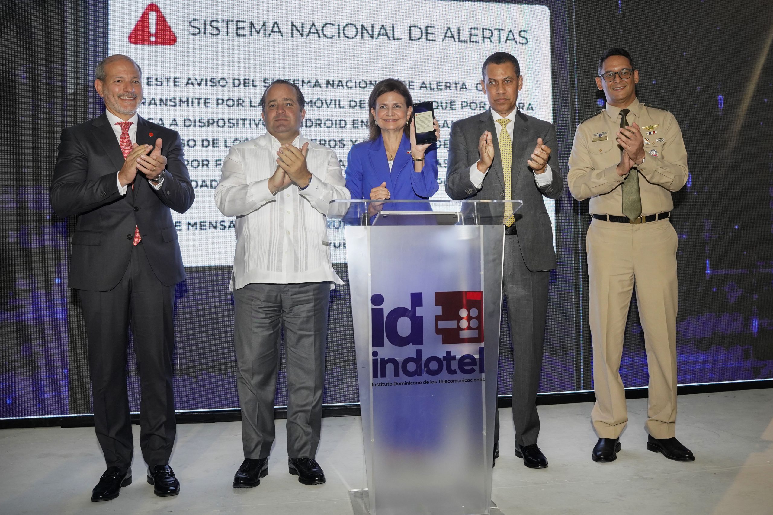 Gobierno dominicano realiza primera prueba técnica del Sistema Nacional de Alertas