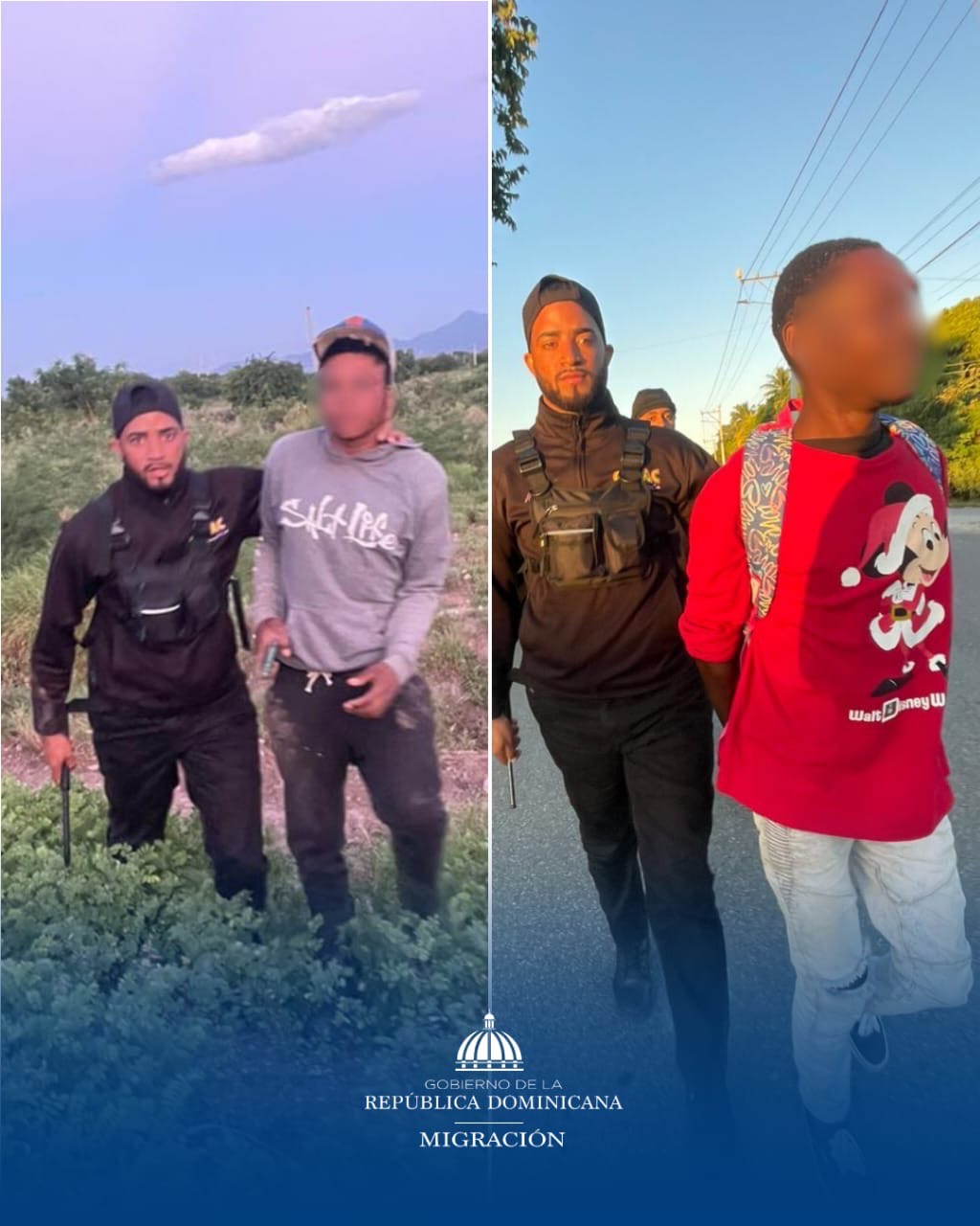 DGM mantiene ofensiva operativa y con el apoyo de las FFAA y la PN detiene 1,138 indocumentados; deportan 859 nacionales haitianos