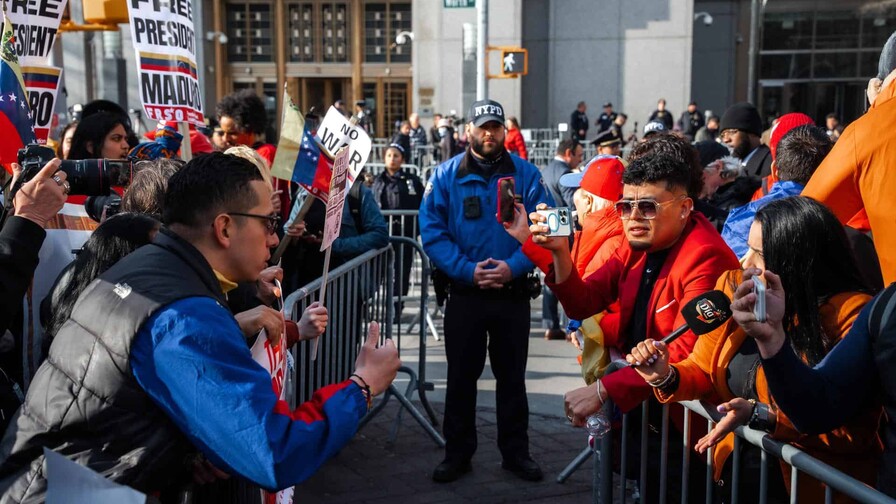 Maduro vuelve hoy a personarse ante un juez de Nueva York por cargos de narcotráfico