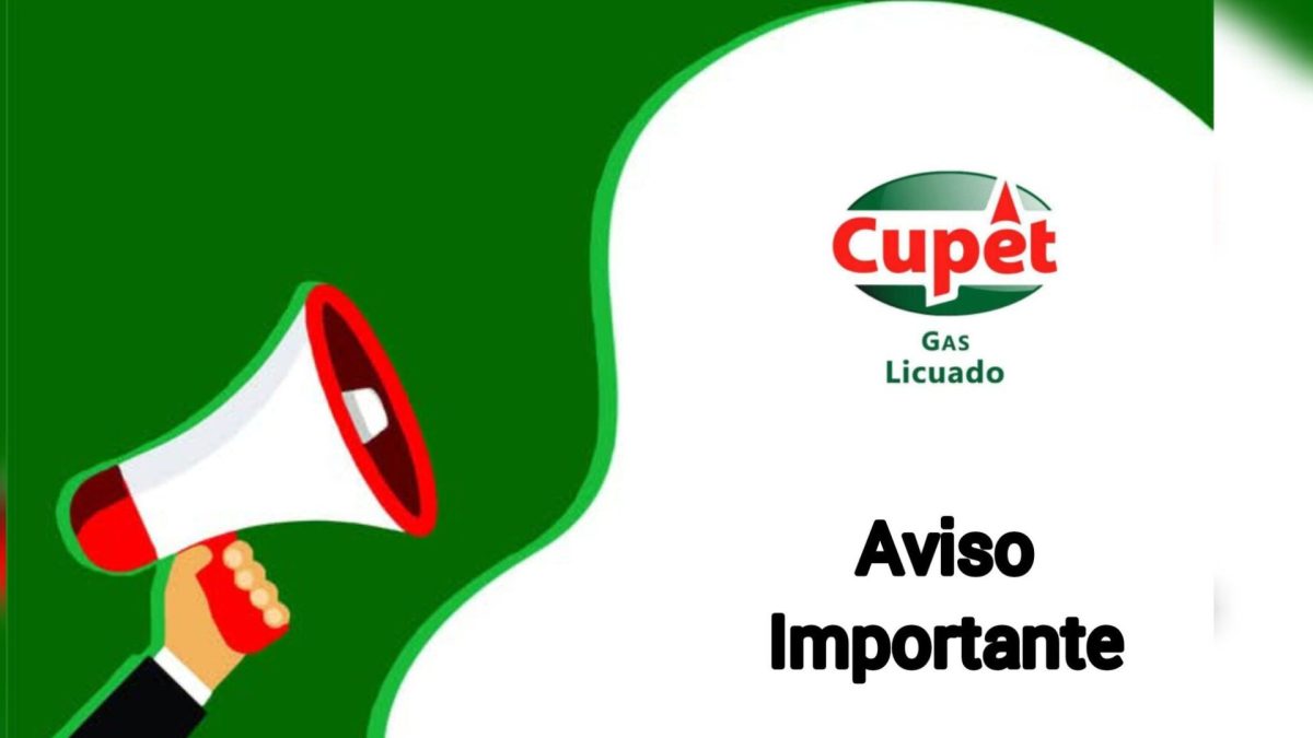 Información de CUPET sobre nuevo servicio técnico