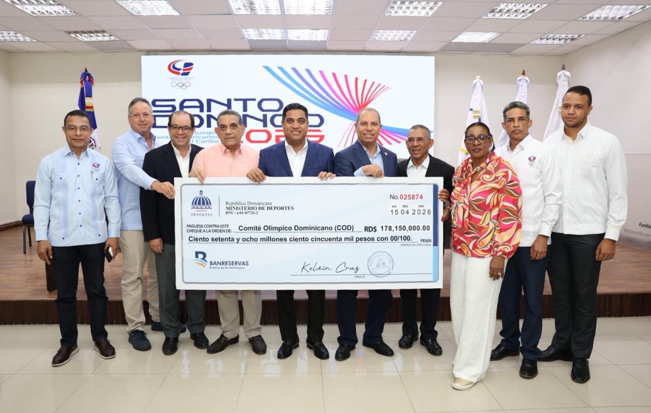 Ministerio de Deportes entrega segunda partida de 178 millones para preparación de atletas