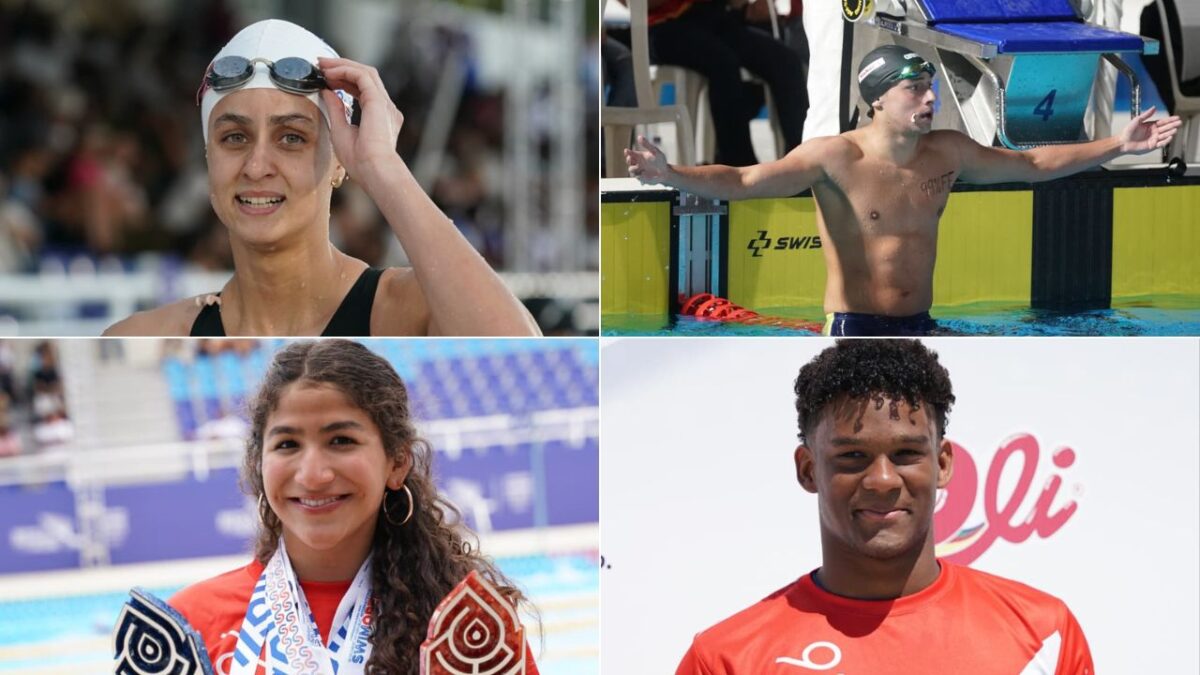Cuatro nadadores dominicanos logran marcas históricas y clasifican a Lima 2027 en el Swim Open 2026