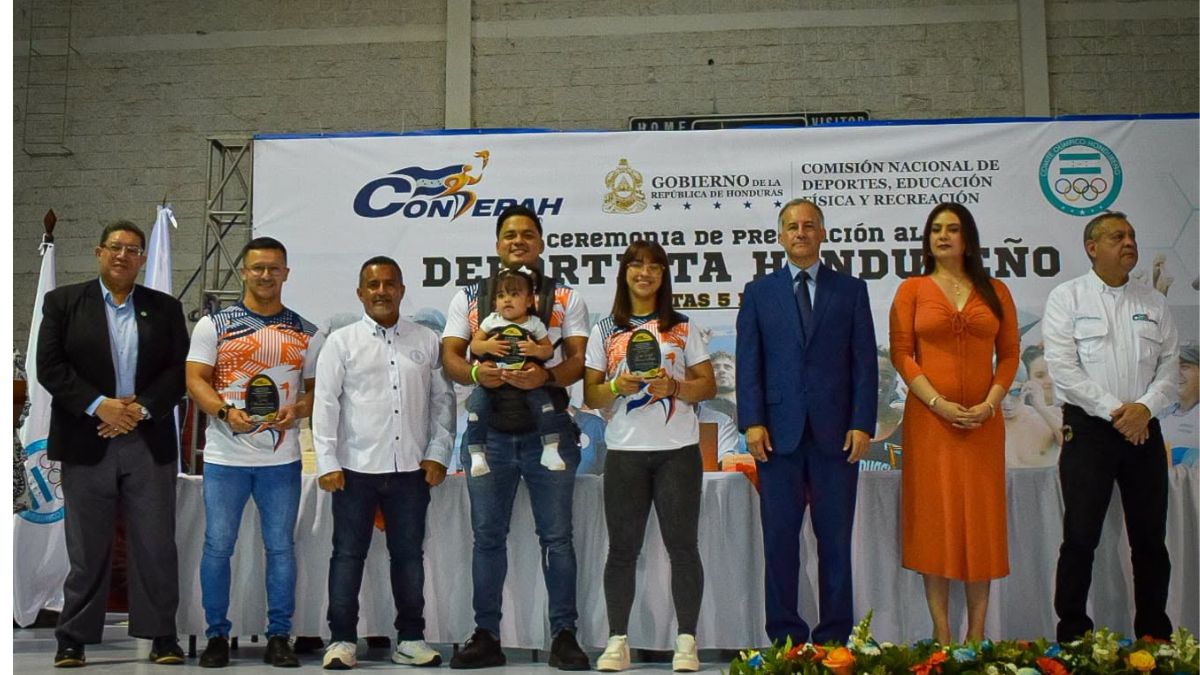 Condepah rinde homenaje a los atletas y entrenadores hondureños