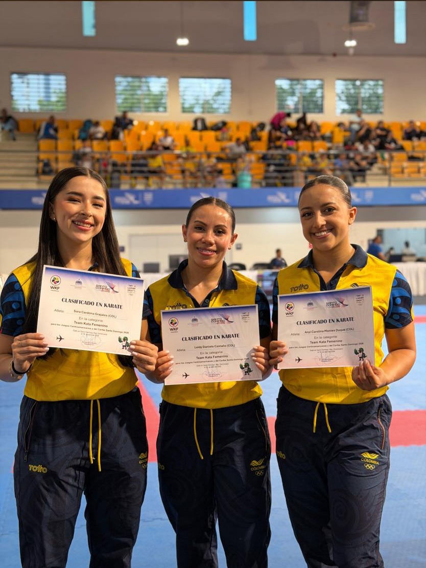 Karatecas de Marinilla y El Santuario clasifican a los Juegos Centroamericanos y del Caribe 2026