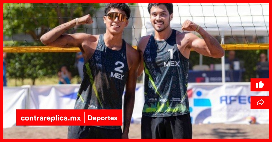 Voleibol de playa mexicano gana plata y bronce en Tour NORCECA rumbo a Los Ángeles 2028
