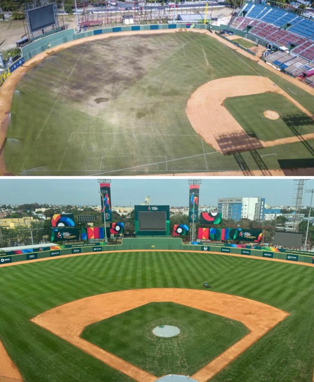 Conciertos dejan en estado crítico el césped del Estadio Quisqueya Juan Marichal