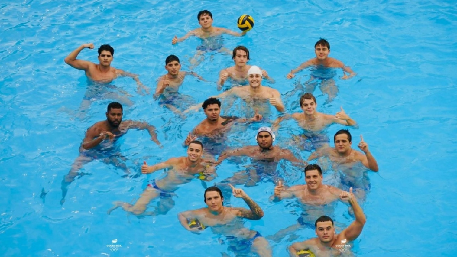 Selección masculina de polo acuático clasificó a los Juegos Centroamericanos y del Caribe