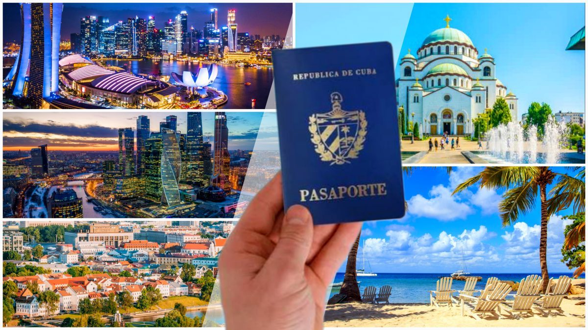 Países de libre visado para cubanos: lista actualizada en 2026 de países a los que se puede entrar sin visa, solo con pasaporte cubano