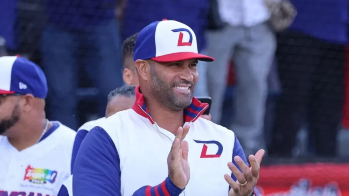 Estrellas Orientales anuncian a Albert Pujols como presidente de operaciones de béisbol