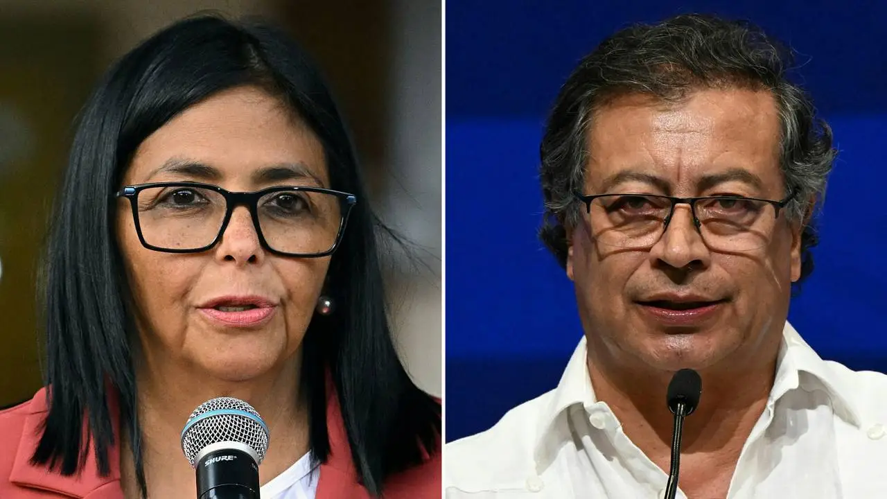 Esto es lo que se sabe de la primera cumbre en Venezuela entre Gustavo Petro y Delcy Rodríguez