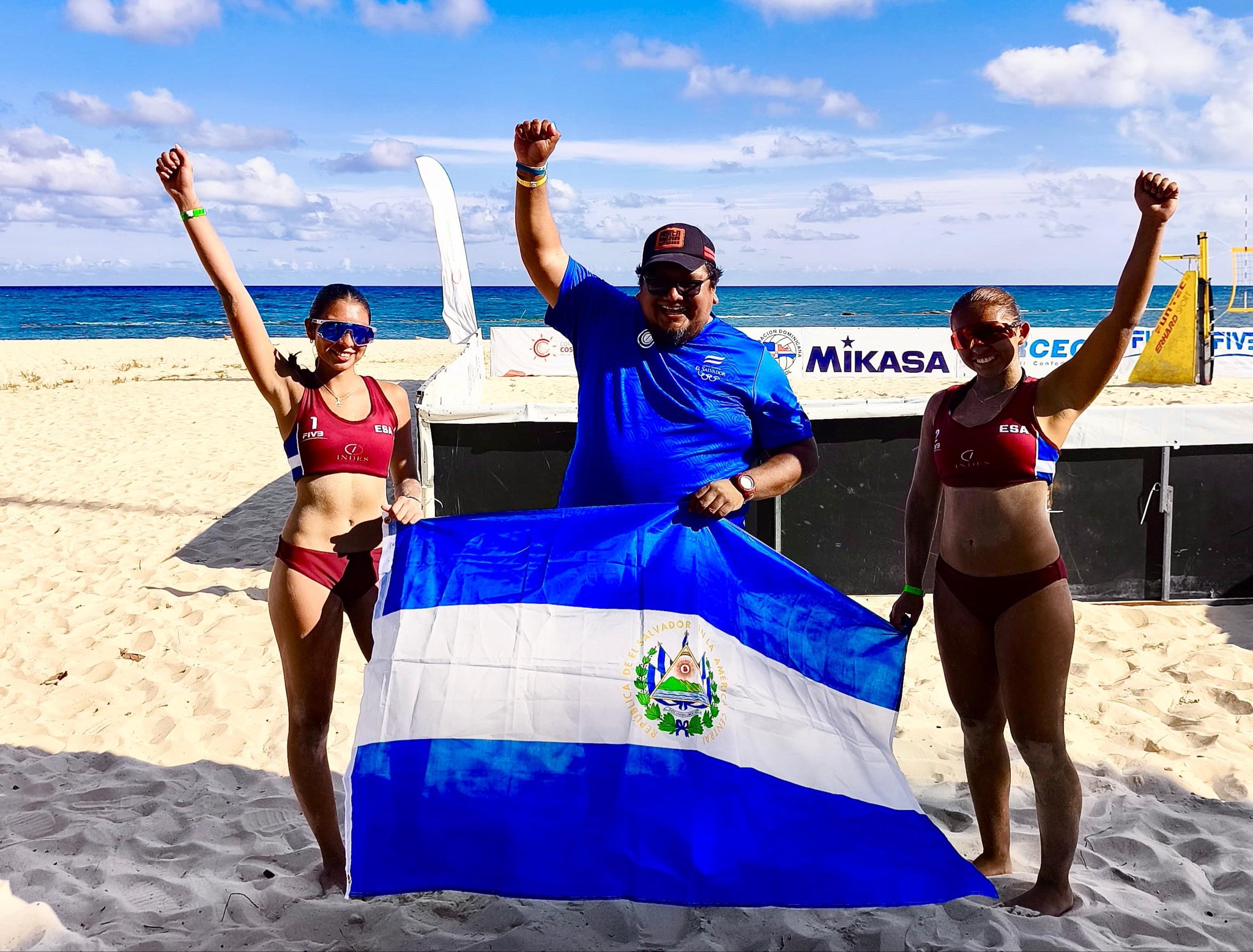 "Clasificaciu00f3n histu00f3rica: El Salvador logra boleto al Mundial U18 de voleibol playa"