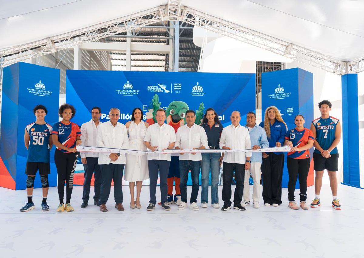 Inauguran en el Centro Olímpico pabellón de práctica de voleibol con capacidad de 1,200 personas