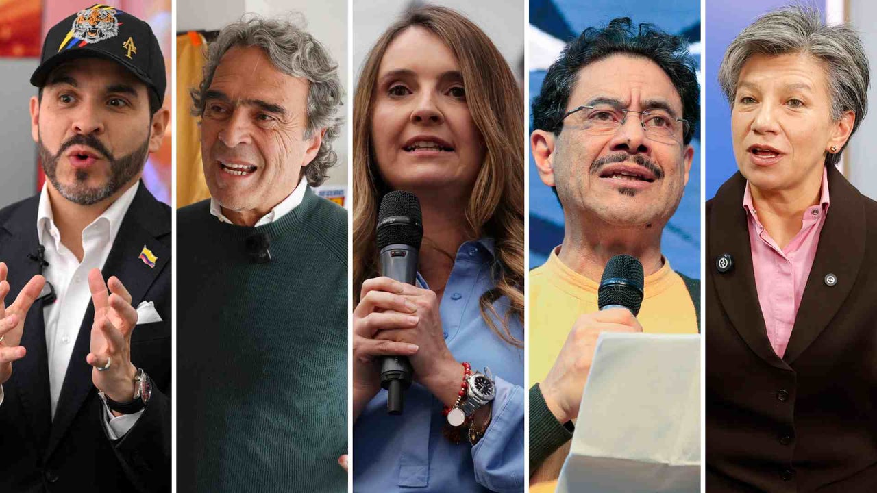 Así está la intención de voto en Colombia a un mes de la primera vuelta presidencial, según encuesta Invamer