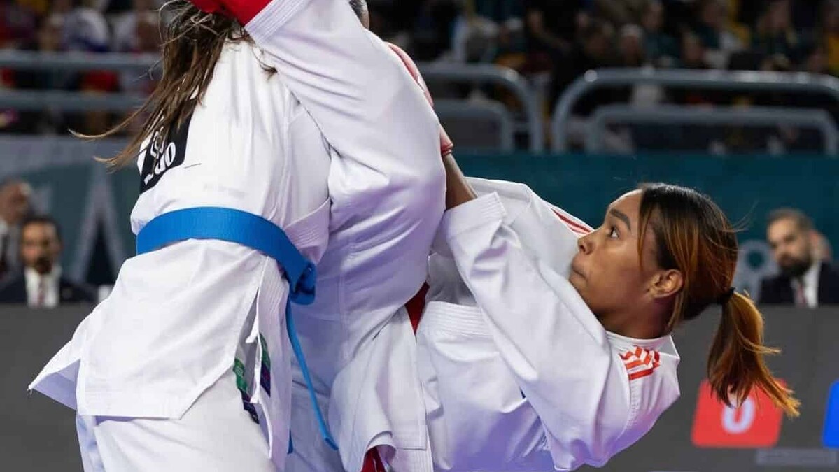 Karateca Thalía Terrero persigue medalla en los Centroamericanos y del Caribe motivada por su hija