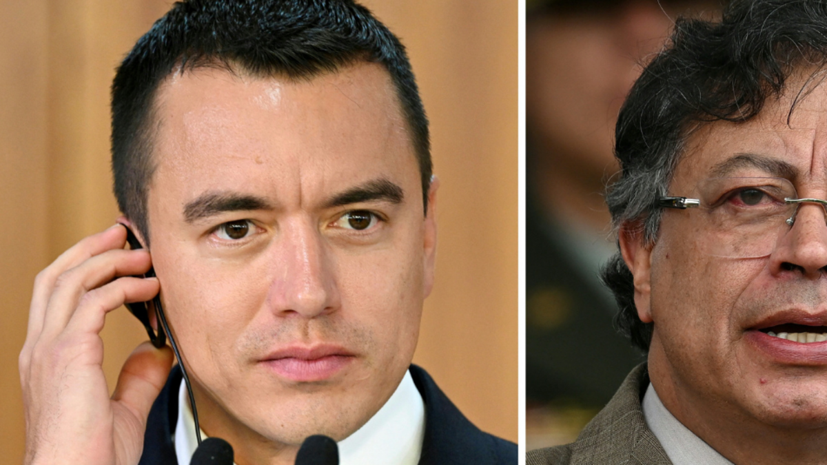 Presidente de Ecuador, Daniel Noboa, denuncia una supuesta incursión guerrillera desde Colombia 'impulsada por el gobierno de Gustavo Petro'