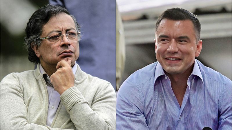 Escala la tensión entre Noboa y Petro días antes de que entren en vigor los aranceles del 100 % sobre productos colombianos