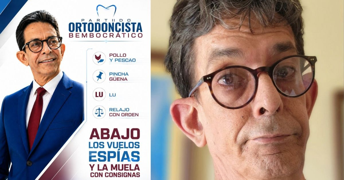 Toirac lanza su «partido» con lema: «Abajo los vuelos espías y la muela con consignas»
