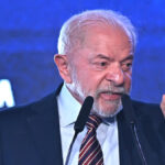 Lula da Silva durante una declaración sobre Estados Unidos y la soberanía de Brasil