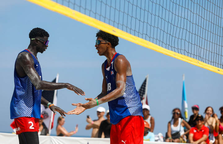 Dúos playeros cubanos con la mira en parada de Norceca de Dominicana