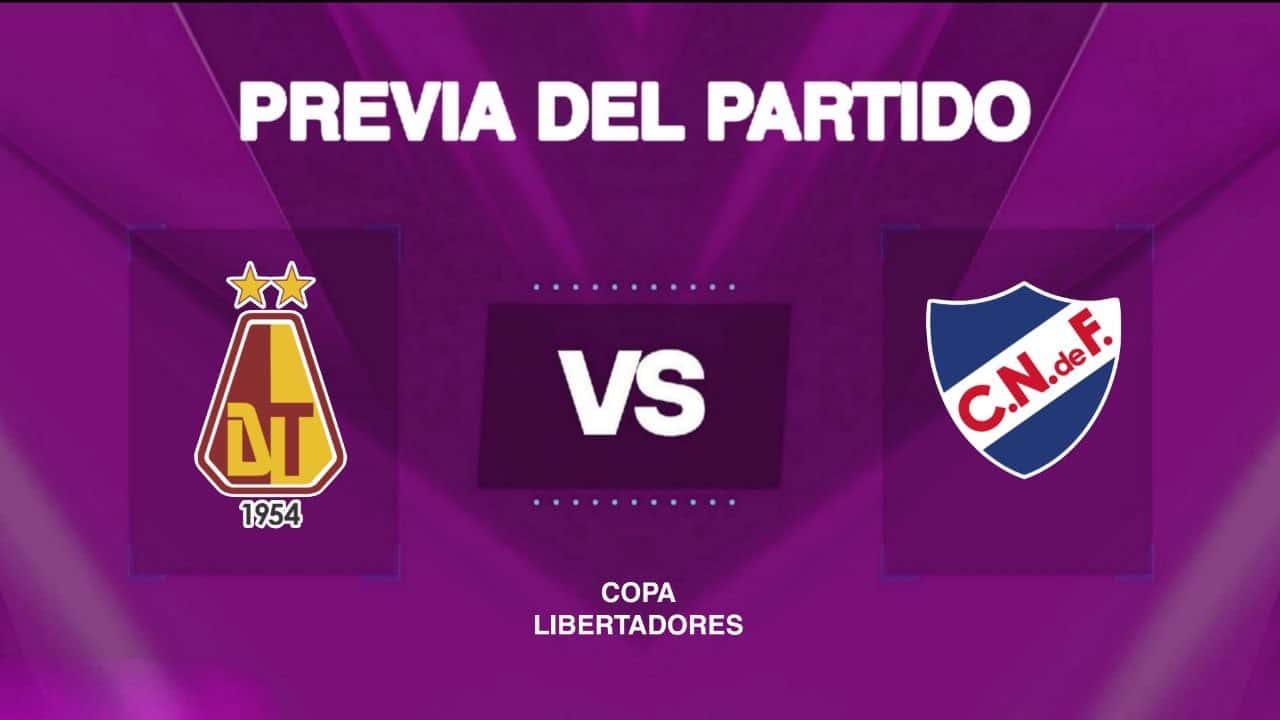 Deportes Tolima vs Nacional: Horario, dónde ver y posibles formaciones por la Copa Libertadores
