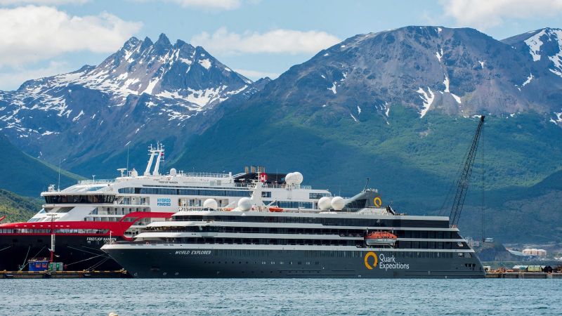Miles de turistas y una vista única: así es el puerto de Ushuaia, desde donde salió el crucero afectado por hantavirus