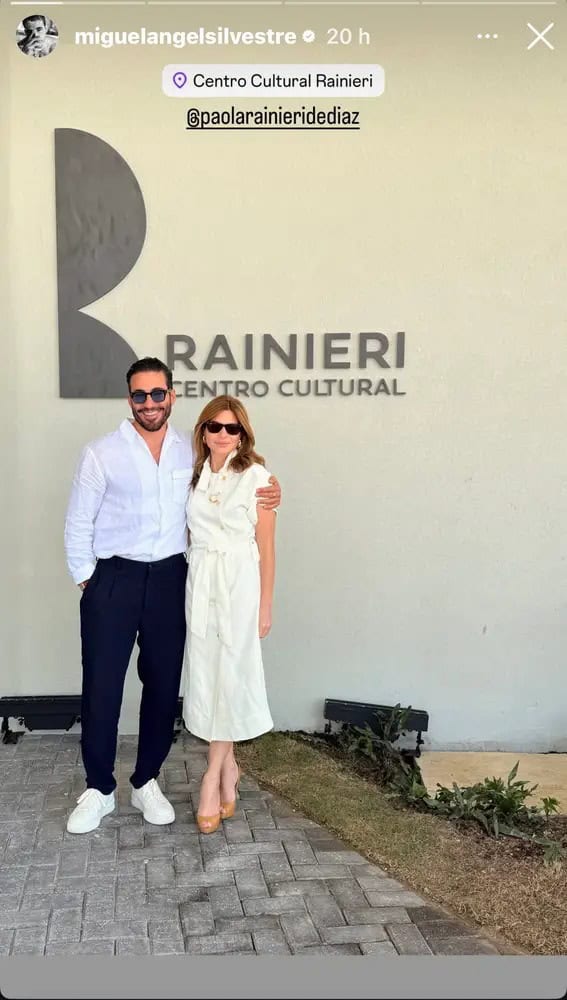El actor español Miguel Ángel Silvestre disfruta de los atractivos de Punta Cana