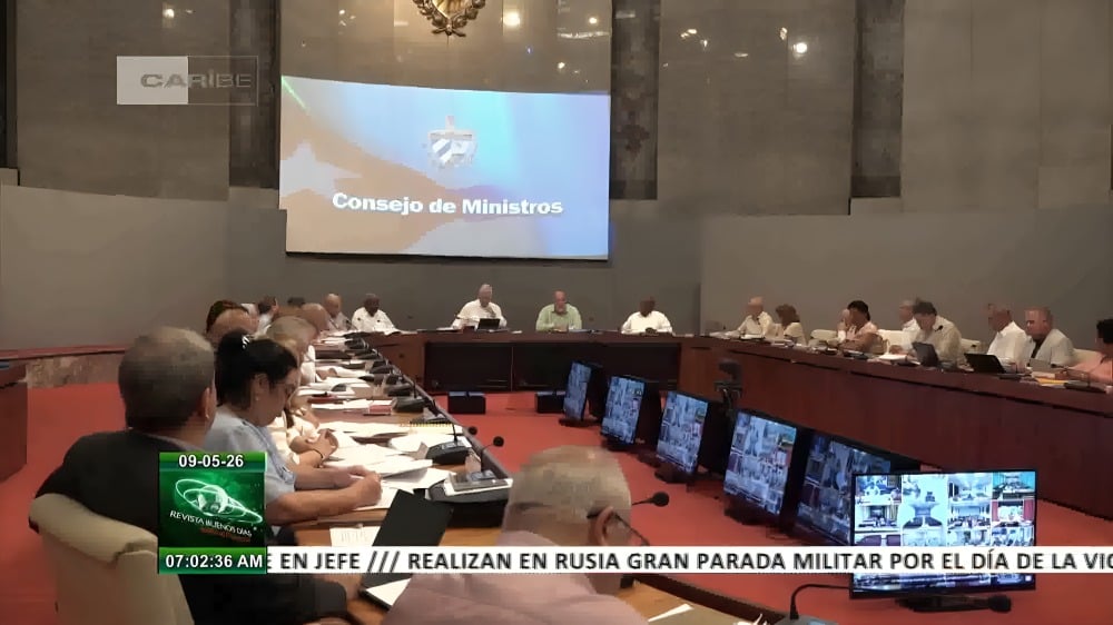 Reunión del Consejo de Ministro llega a una conclusión sobre la situación en Cuba