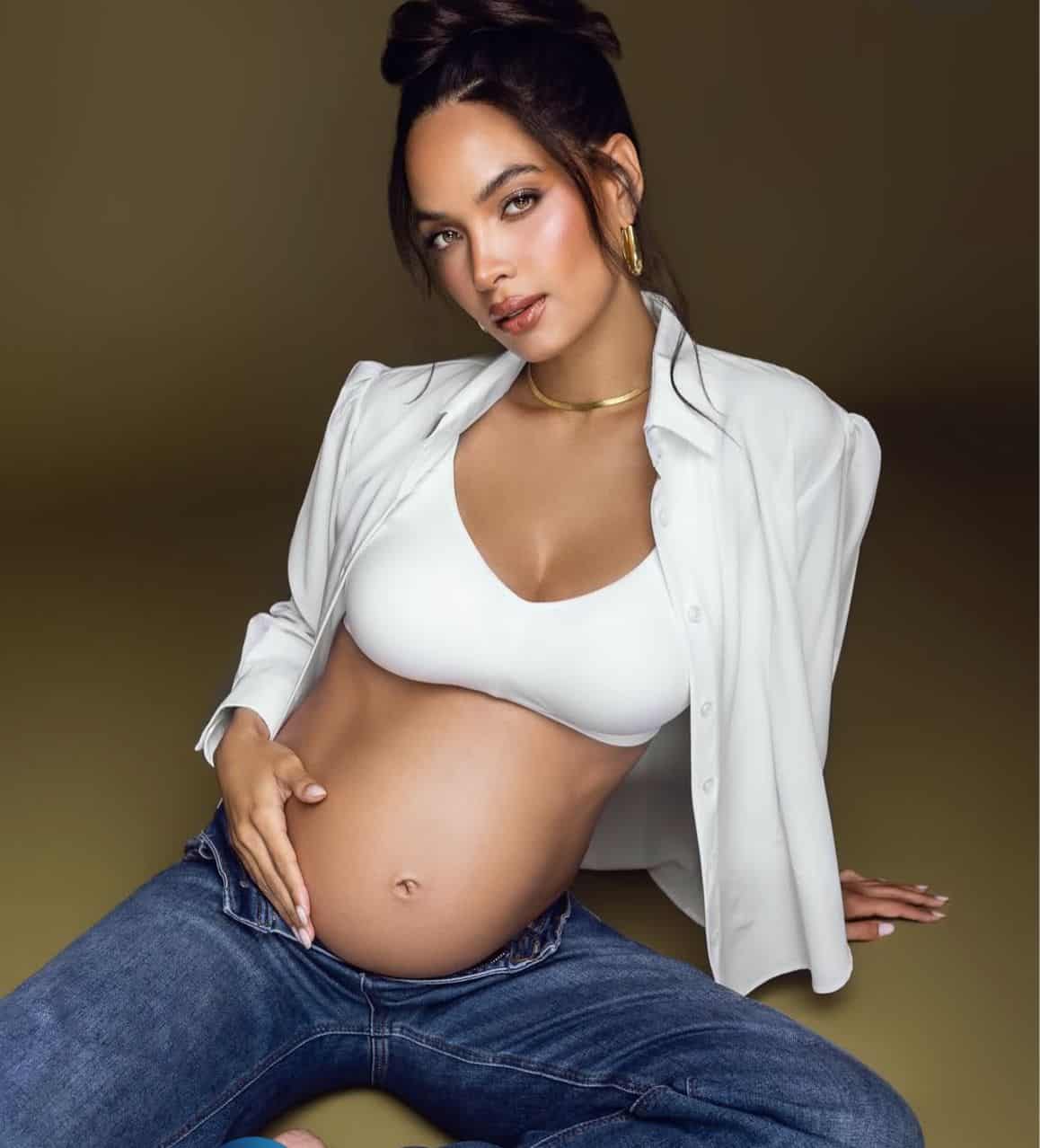 Ex Miss RD Universo Kimberly Jiménez anuncia que está embarazada de su primer hijo