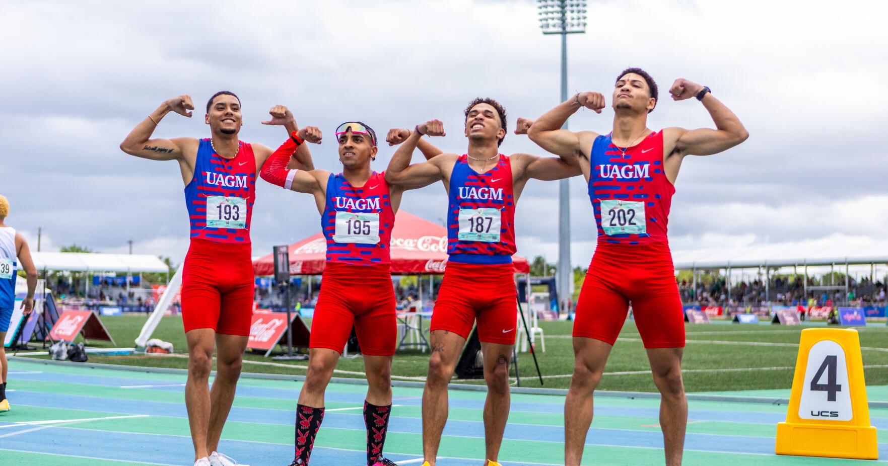 El relevo 4×100 de la UAGM levanta expectativas para los Centroamericanos