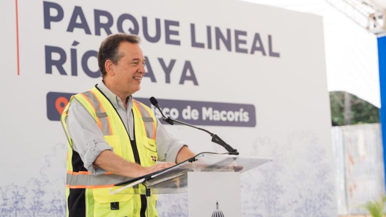 Mivhed inicia construcción del Parque Lineal Río Jaya, en San Francisco de Macorís