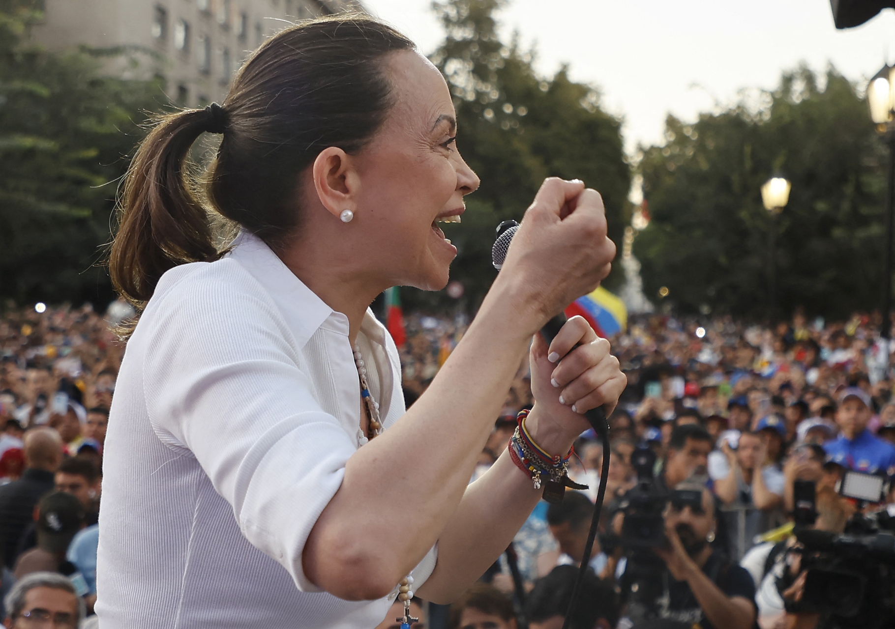 María Corina Machado realiza convocatoria mundial por la libertad de los presos políticos