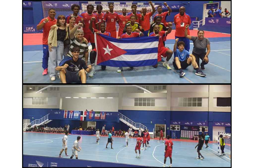 Cuba cumple en Copa Caribe de Balonmano